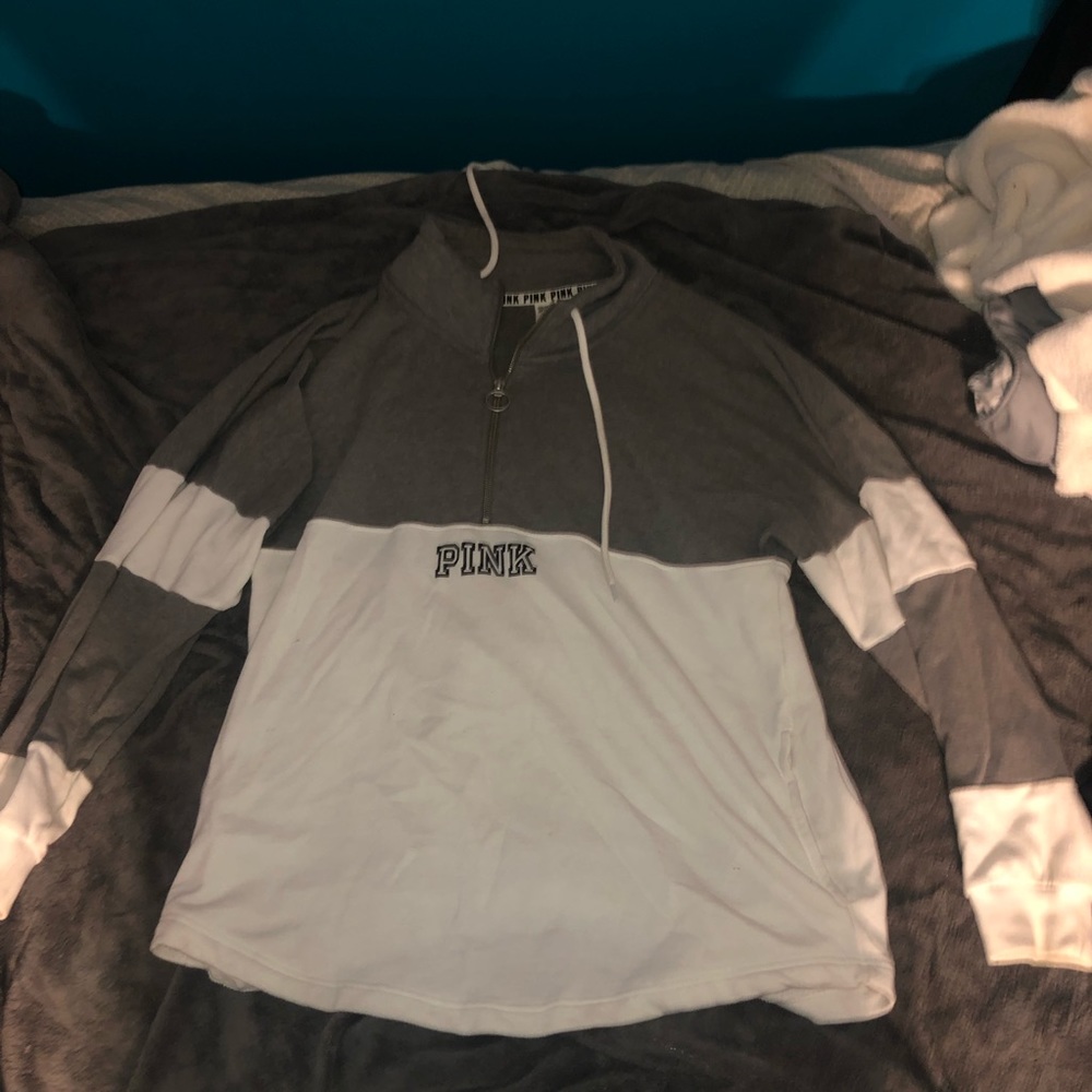 Pink 3/4 zip